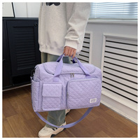 Cubes de rangement de voyage légers personnalisables avec logo, en tissu Oxford, imperméables, à fermeture éclair, pour chaussures, durables, géométriques, pour le sport et le fitness