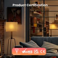 Ampoule à filament LED vintage G80 220V, 7W, 806LM, blanc chaud, verre ambré, E27, pour suspension résidentielle, CE UKCA, directement de l'usine