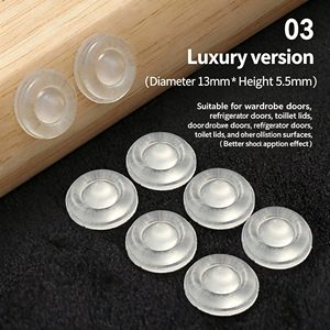 <b>Silicone</b> Anti-Collision Anti-Slip Pads Noise Reduction Wear Resistant Floor Protectors for Home Chairs Tables Cabinets - Product Image 3