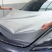 Film de protection de peinture de voiture invisible, mat, certifié SGS, noir, résistant à la corrosion, film TPU PPF