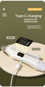 Coupe-ongles 2-en-1 pour chien avec lumières LED pour chiens et chats de petite, moyenne et grande taille, coupe-ongles rechargeable par USB pour animaux de compagnie - Product Image 6