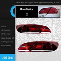 Feux arrière LED pour VW Passat CC 2013-2018, éclairage LED complet, feux arrière, pièces de modification extérieure automobile