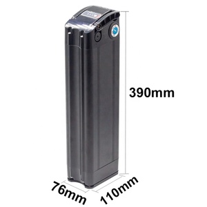 Batterie de vélo électrique Silver Fish 36v 48v 52v, batterie de vélo au lithium, pack de batterie pour vélo électrique 10ah 12ah 15ah 20ah - Product Image 1