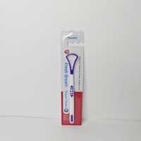 Nettoyeur de langue en silicone, gratte-langue en plastique, produit efficace et pratique pour le nettoyage de la langue