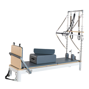<span class=keywords><strong>Reformer</strong></span> de Pilates de Aluminio Balanced Body <span class=keywords><strong>Allegro</strong></span> 2 con Media Torre - ¡Oferta! - Product Image 2
