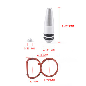 Kit de joints de connecteur de buse Diesel Vortex Spinner pour système moteur BMW N47, 70 mm, rouge - Product Image 1