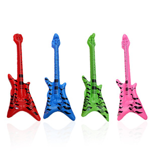 Juguete Inflable de Estrella de <span class=keywords><strong>Rock</strong></span>, <span class=keywords><strong>Guitarra</strong></span> Inflable, Decoración para Fiestas, Colores Surtidos, Venta al Por Mayor - Product Image 4