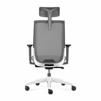 Chaise de bureau de direction ergonomique de luxe à dossier haut, pour usage scolaire, avec appui-tête et accoudoirs réglables, pivotante, inclinable et verrouillable, coussin multicolore