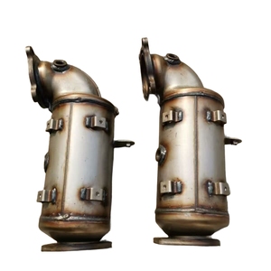 Compatible avec Buick GL8 2.0T 2017-2020, doté d'un catalyseur à trois voies haute performance en acier Euro IV monté à l'avant. - Product Image 4