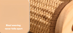 Tempat Tidur dan Alas Garuk Kucing yang Tahan Lama dengan Sisal Alami untuk Kucing Besar di Dalam Ruangan - Product Image 5