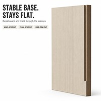 Panneau de fibres à densité moyenne standard E1 de 4x8 pieds, panneau de fibres standard pour meubles et décoration à prix compétitif