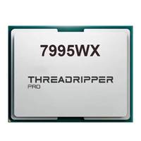 CPU Threadripper PRO Baru 7995WX 96C/192T Zen4 5nm 2.5GHz L3 384MB STR5 DDR5-5200 ECC 64-bit Virtualisasi Server