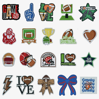 Nouvelle conception de vêtements, patch de décoration pour manteau, patch brodé personnalisé en gros pour maillot de football, pour chapeaux