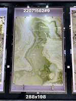 Tuiles en marbre d'onyx vert poli YD STONE, rétroéclairées, translucides, panneau mural en pierre naturelle, dalle en pierre d'onyx vert
