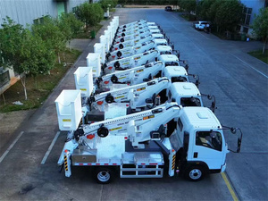 Plataforma Aérea Telescópica Montada en Camión ISUZU de 30m con Transmisión Automática 4x2, Nueva, Diésel - Product Image 2