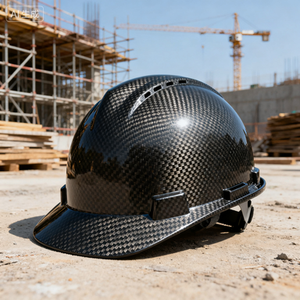 <span class=keywords><strong>Casque</strong></span> de VIP de fibre de carbone d'OEM de B2B pour le chantier de construction - Product Image 3