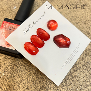AILANUO Suministros para Uñas OEM TPO Sin HEMA Gel Ojo de Gato Rojo Granada Etiqueta Privada Venta al por Mayor Botella Magnética Inodora Diseñador - Product Image 4