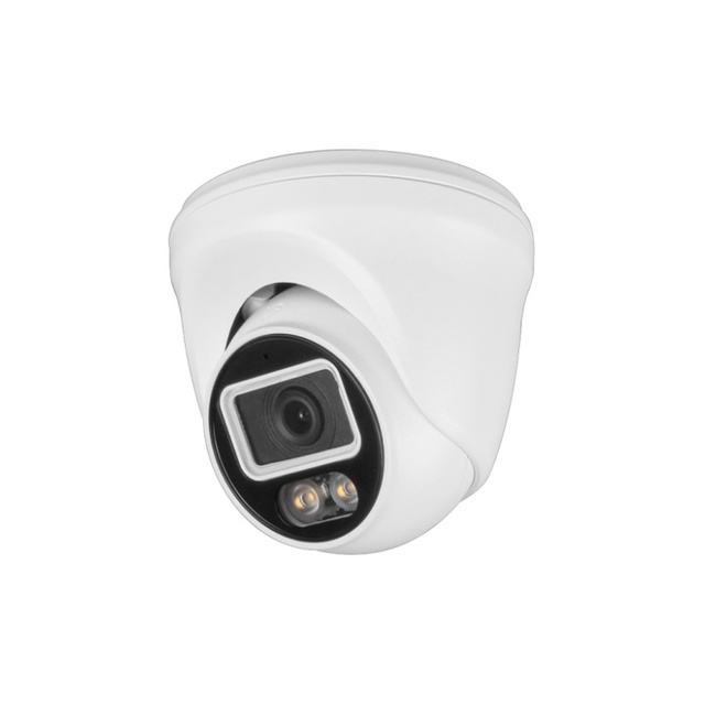 Human Detection IP Network Fixed Turret Camera Full Color Night Vision Outdoor Eyeball Security Camera