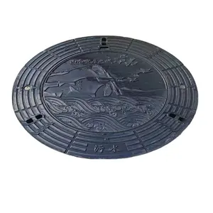 Customized En124 D400 Co600 Heavy Duty Gully Top Ductile Iron Manhole Covers and Gratings