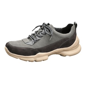 Chaussures de sport pour hommes en cuir véritable, chaussures décontractées d'automne, semelle intermédiaire en EVA, semelle extérieure en caoutchouc, chaussures de fitness confortables pour l'entraînement croisé - Product Image 5