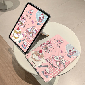 Étui magnétique détachable <span class=keywords><strong>personnalisable</strong></span> pour <span class=keywords><strong>iPad</strong></span> Air 6 avec design de dessin animé, compatible avec Air <span class=keywords><strong>5</strong></span>/4, protection antichoc - Product Image 2
