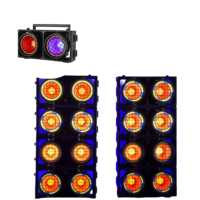 Projecteur LED Blinder IP65 Étanche 2*300W RGBALC Blanc Chaud Ra90 à 2 Yeux COB Tête Mobile Extérieur DMX512 en Alliage d'Aluminium Dimmable