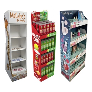 Expositor de Cartón Corrugado con Forma de Botella, Soporte Publicitario con Estante de Venta para Puntos de Venta - Product Image 2