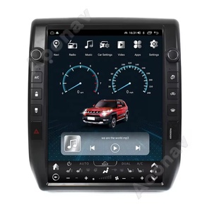 256G 13Inch Car Radio for Toyota Tacoma 2005-2015 Android Stereo Multimedia GPS Navigation Video Player Wireless Vertical Screen - Product Image 1