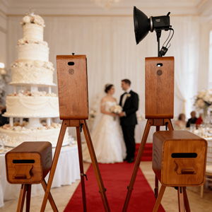 इसी तरह के प्रतीक रेट्रो लकड़ी के फोटो बूथ सेल्फी कैमरा बूथ में शामिल है जिसमें 18.5 टच स्क्रीन शामिल है - Product Image 4