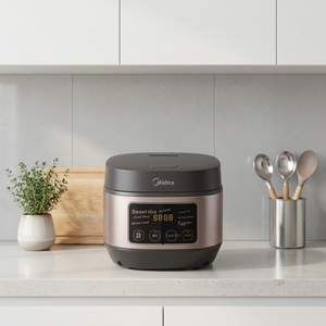 Olla <span class=keywords><strong>Arrocera</strong></span> Inteligente Midea MB-AFB4062R de 4L con Recubrimiento Interior de Cristal Negro para una Cocción Uniforme - Product Image 3