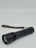 Lampe torche LED rechargeable USB à zoom, lampe de travail, lampe de camping, lampe tactique rechargeable – Offre Spéciale