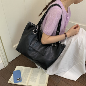 Bolso de Mano de Alta Gama para Mujer, de Gran Capacidad, de Doble Cara, de PU, para Viajes Diarios, Nueva Moda 2026 - Product Image 2