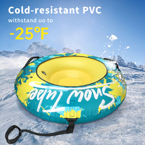 Tube à neige gonflable Kenpuaz en PVC, 41 pouces, <span class=keywords><strong>luge</strong></span> durable, jouets de neige pour enfants, sports d'hiver en plein air, <span class=keywords><strong>luge</strong></span> à neige - Product Image 4