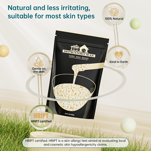 Perlas de Cera Depilatoria Dura Natural y Orgánica Profesional para Depilación Facial y de Piernas sin Dolor, Cera Depilatoria Multiusos para Salón - Product Image 2