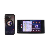 Double autoradio 2 Din 7 pouces avec écran tactile sans fil CarPlay Android Auto pour Toyota Camry 1G+16G Navigation audio vidéo