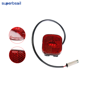 Original <span class=keywords><strong>Ninebot</strong></span> <span class=keywords><strong>Max</strong></span> G2 Scooter électrique planche à roulettes garde-boue arrière lumière Seg-way étanche feux arrière fil feu stop partie plastique - Product Image 2