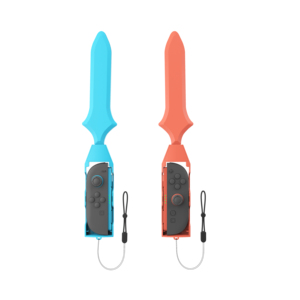 Empuñaduras de Espada para Juegos ABS Compatibles con Nintendo Switch 2, Accesorios para Control de Juegos <span class=keywords><strong>Chambara</strong></span> Sports con Correa para la Muñeca - Product Image 4