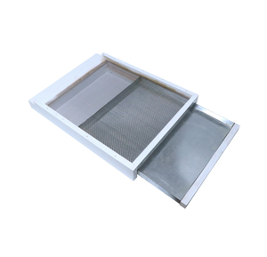 Witbee Herramientas de apicultura Tablero inferior apantallado Langstroth de 10 marcos con bandeja para abejas - Product Image 1