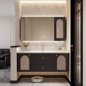 Modern smart <b>makeup</b> bathroom cabinet <b>LED</b> <b>makeup</b> <b>mirror</b> for daily dressing in the bathroom - Product Image 2