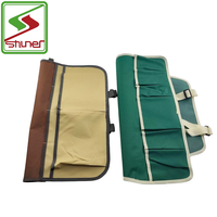 Tablier de jardin robuste en tissu Oxford imperméable de haute qualité avec poches pour outils, idéal pour le nettoyage et le jardinage
