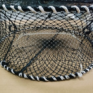 Offre Spéciale 50*20cm Pliable Trois Trous Crabe <span class=keywords><strong>Poisson</strong></span> Cage Pièges à Vendre - Product Image 4