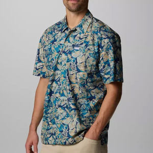 ชุดเสื้อฮู้ดดี้ไซส์ใหญ่พิเศษ ลายฮาวาย ตกแต่งลายปลาบางๆ พร้อมฮู้ดดี้แบบซับลิเมชั่น เสื้อเชิ้ตตกปลาติดกระดุม - Product Image 4