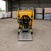 Mini-dumper sur chenilles en caoutchouc HDL YH-500, capacité 500 kg, pour le transport de matériaux de construction