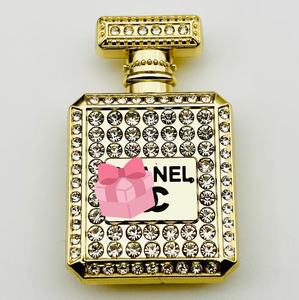 Broche de Lujo de Diseño para Mujer, Estilo Boda <span class=keywords><strong>CC</strong></span>, con Colgante GG de Diamantes de Imitación, Inspiración en Perlas y Diamantes con Electrochapado - Product Image 6