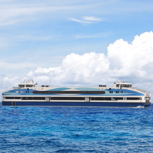 Grandsea 78m 2000 asientos Barco <span class=keywords><strong>de</strong></span> pasajeros <span class=keywords><strong>de</strong></span> <span class=keywords><strong>aluminio</strong></span> <span class=keywords><strong>de</strong></span> <span class=keywords><strong>segunda</strong></span> <span class=keywords><strong>mano</strong></span> Ferry Barco <span class=keywords><strong>de</strong></span> pasajeros usado Barcos a la venta - Product Image 2