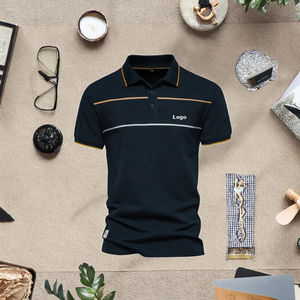 Camisas Casuales de Secado Rápido para Hombre, 100% Algodón, Sólidas, Transpirables, de Manga Corta, Tejidas, para Negocios, Tenis, Golf - Product Image 3