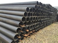 Tubería de acero Ssaw de gran diámetro de carbono MS sawh tubería de acero soldada en espiral para agua, petróleo y gas de China