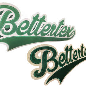 Aplike kullanı<span class=keywords><strong>m</strong></span> için lazer kesim harfleri için sıcak yapışkan destek spor forması kumaş sıcak eritme yapışkan destek kumaş - Product Image 4