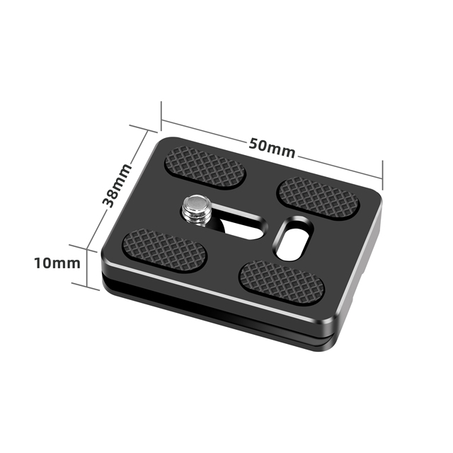 Benro Arca Ball Head PU-50 Universal Metal Quick Release Plate Camera Tripod Adapter Mount Board Essential Accessories