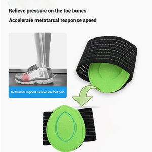 조절 가능한 아치 서포트 브레이스 압박 쿠션 슬리브 밴디지 패드 평발 완화 족저근막염 랩 - Product Image 3